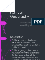 Political Geography: Understanding State Shapes, Boundaries, and Conflicts