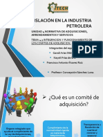 Legislación en La Industria Petrolera