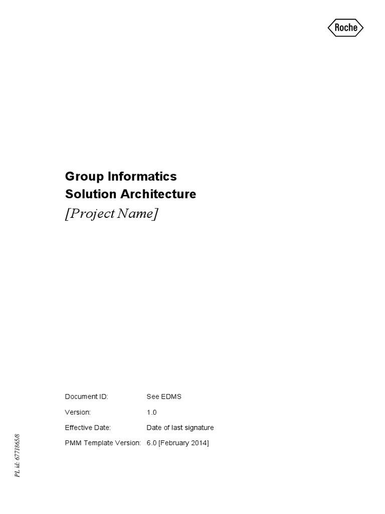 Group Informatics Solution Architecture | PDF | Application Programming ...