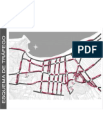 mapa do novo tráfego de Balneário Camboriú