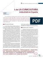 Historia de La Cunicultura Industrial en España PDF