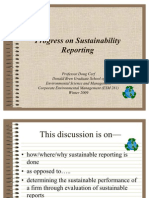 Sustainabilty Reporting