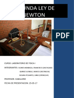 Segunda Ley de Newton