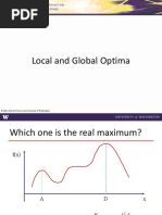 Local and Global Optima: © 2011 Daniel Kirschen and University of Washington