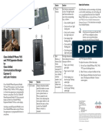 Cisco Expansion Module 7916 Quick Reference PDF