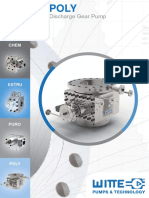 Melt Pumps. Discharge Gear Pump