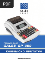 Galeb GP350 Korisnicko Uputstvo PDF