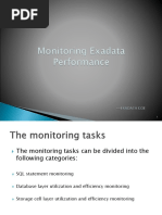 Monitoring Exadata Performance