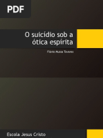 O suicídio sob a ótica Espírita
