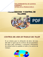 Programacion y Control de Talleres