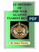 Breve Historia de La Guerra Contra La Rusia Zarista