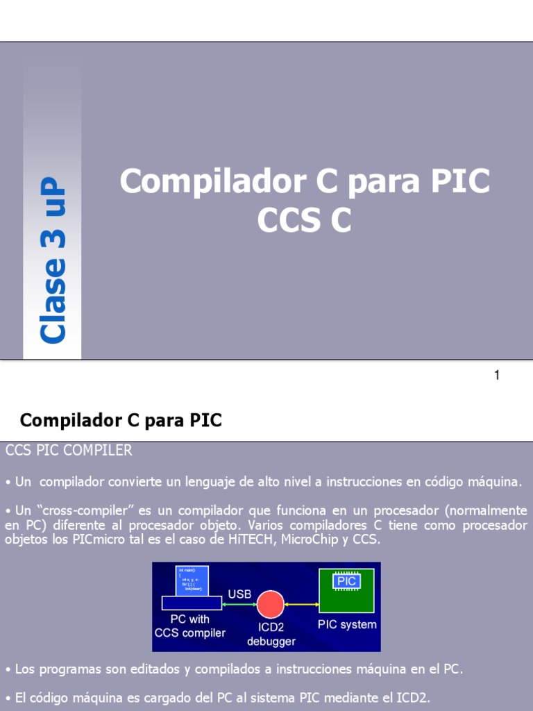Ccs Or Para Pic Parte 1 Descargar Gratis Pdf C Lenguaje De