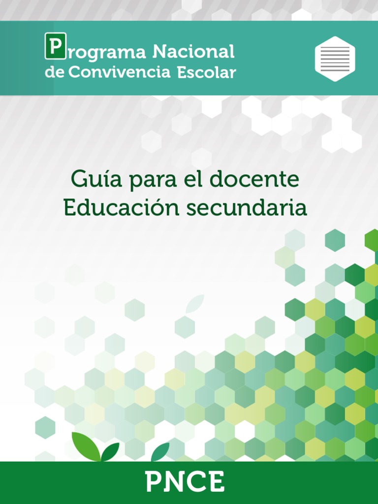 Taller de Convivencia Escolar Secundaria | PDF | Las emociones ...