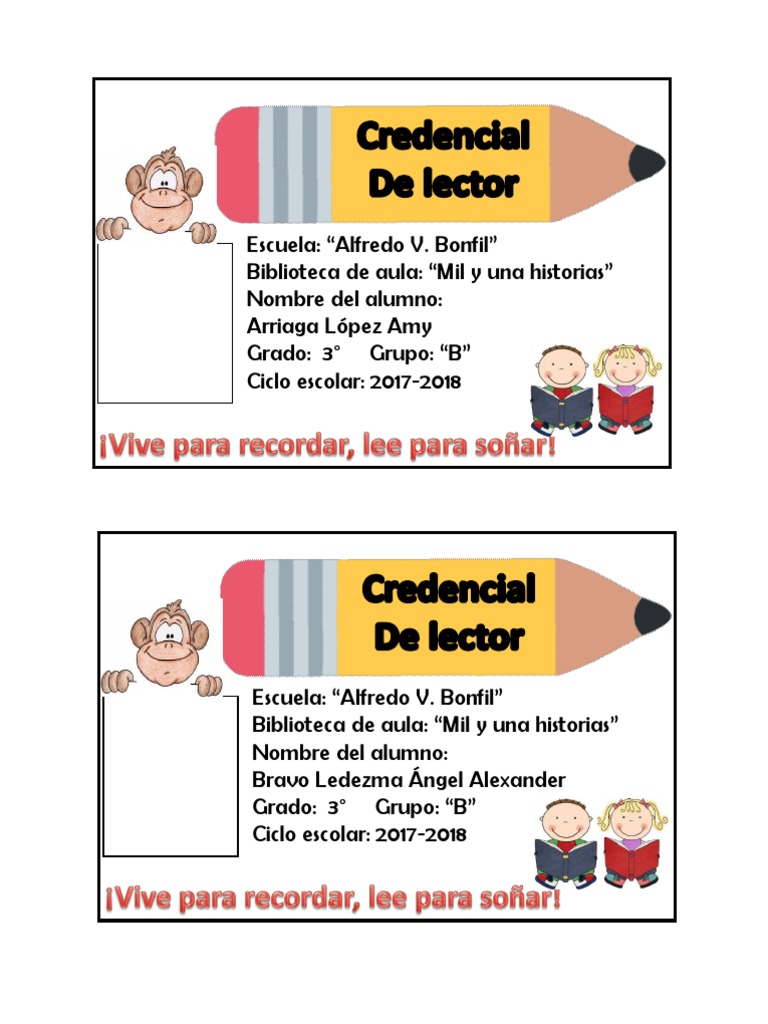 Credencial de Biblioteca