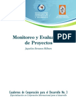 Monitoreo y Evaluacion de Proyectos PDF