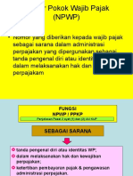 Nomor Pokok Wajib Pajak