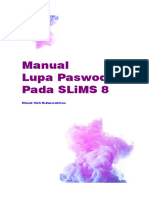 Manual Lupa Passwod Pada SLiMS 8