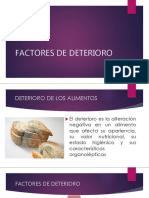 Factores de Deterioro