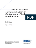 Handbook of Research On Human Factors in Contemporary Workforce Development