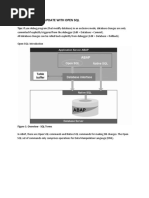 Unit1: Database Update With Open SQL