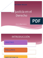 La Justicia en El Derecho