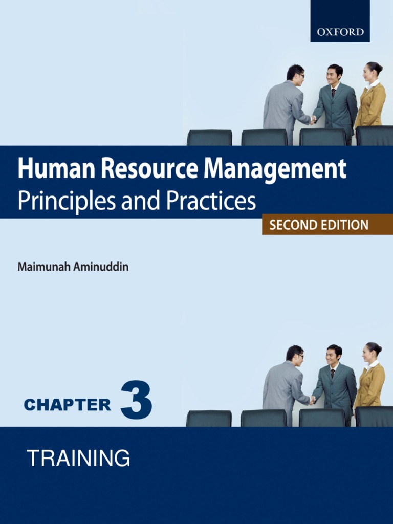 HRM Chap. 3 - Training | PDF | Human Resource Management | Employment