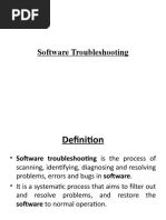 Software Troubleshooting