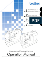 Operation Manual: Computerized Sewing Machine