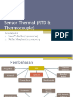 Sensor Thermal (RTD & Thermocouple)