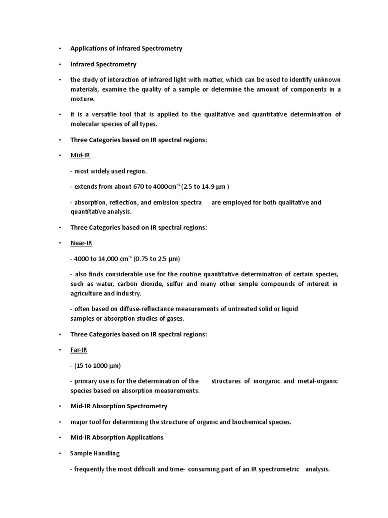 Outline Spectra | Download Free PDF | Absorption Spectroscopy ...