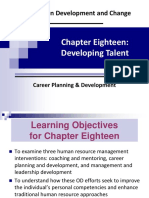 OD UNIT 3 CH 18 Career Planning & Development Interventions