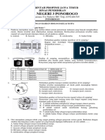Ulangan Harian Biologi Sem 1 Xi Ipa 2017