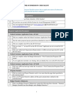 APPENDIX 4 AC Pre Submission Checklist 1