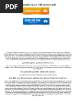 Download Printable Iq Test With Answers PDF by Biniam Nega SN359823470 doc pdf