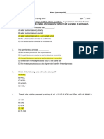 CH 142 Practice Test 2 Answers