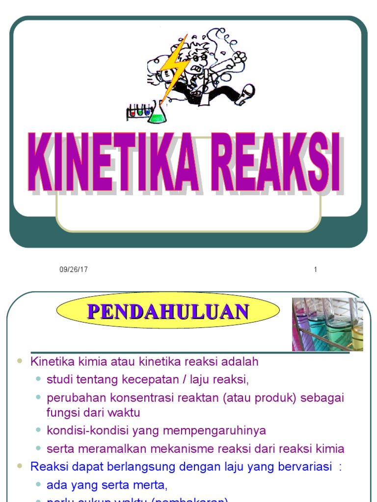 Kinetika Reaksi I | PDF