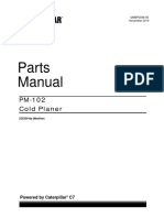 Manual de Partes Caterpillar PM102