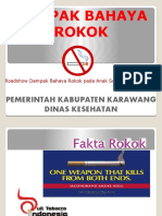 Materi Rokok Roadshow