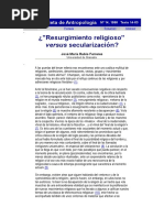 TEXTO Resurgimiento religioso  vesus secularización Gazeta de Antropología.doc
