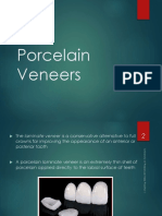 Porcelain Veneers - A Conservative Alternative for Tooth Restoration