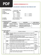 Sesion de Aprendizaje #23 Defensa de La Vida