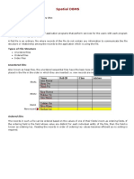 Data Storage: Spatial DBMS