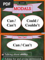 Modals PDF