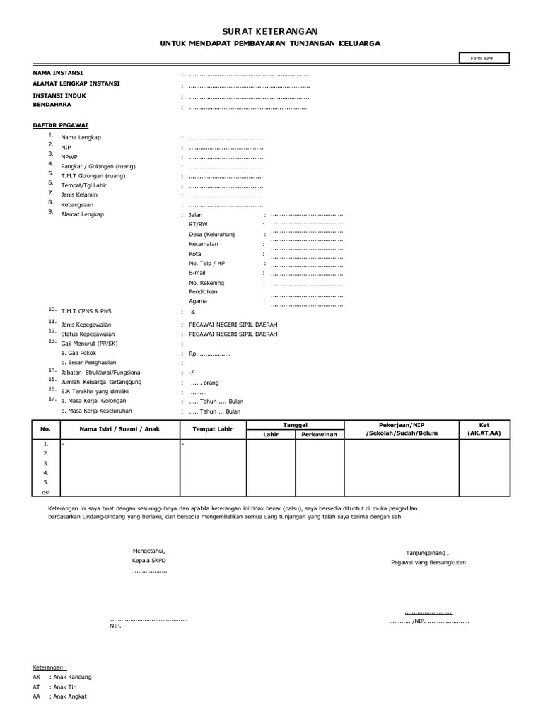 form-kp4-form-model-c-form-keluarga-pdf