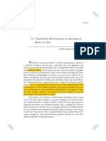 Capitulo - 8 - Severino - FUNDAMENTOS ÉTICO-POLÍTICOS DA EDUCAÇÃO NO BRASIL DE HOJE
