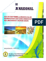 1) Halaman Sampul Buku Prosiding Seminar Nasional Pendidikan BIologi STKIP PGRI Banjarmasin PDF