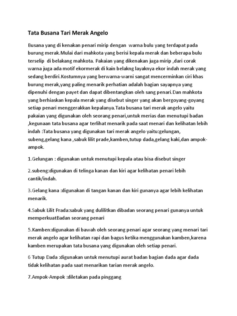 Tugas Ari Merak Tugas Ari Merak