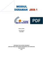 Modul Pemrograman Java 1 Nuri