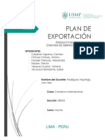 UNIDAD 1 - Plan de Exportación