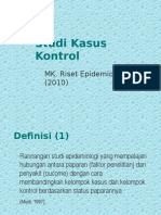 Study Kasus Kontrol